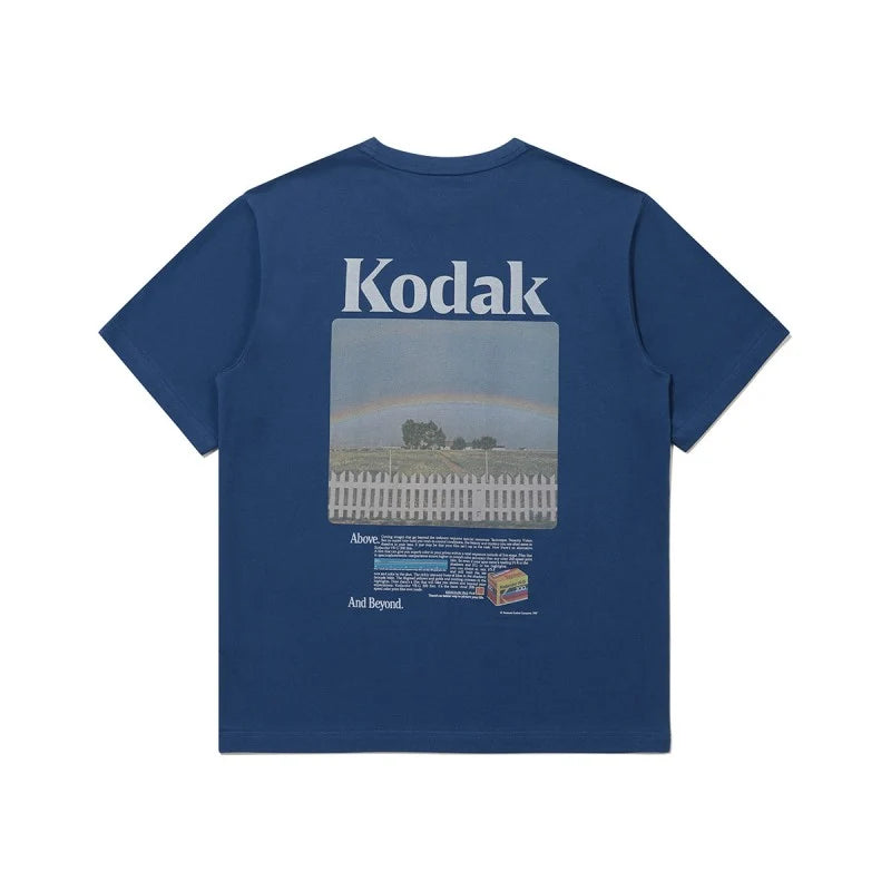 【予約】シーナリー グラフィック半袖Tシャツ【ホワイト】