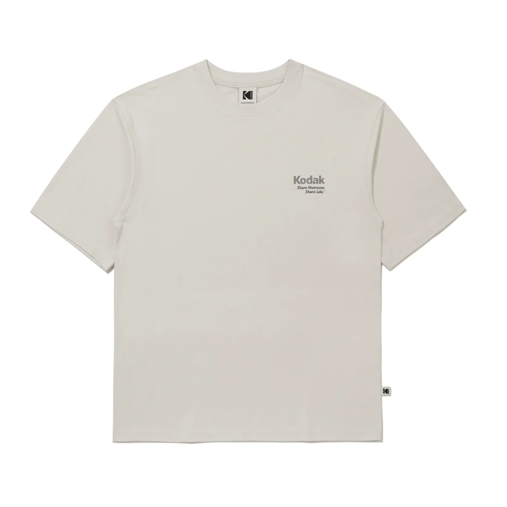レインボー スノーウォッシングショートスリーブTシャツ【チャコール】