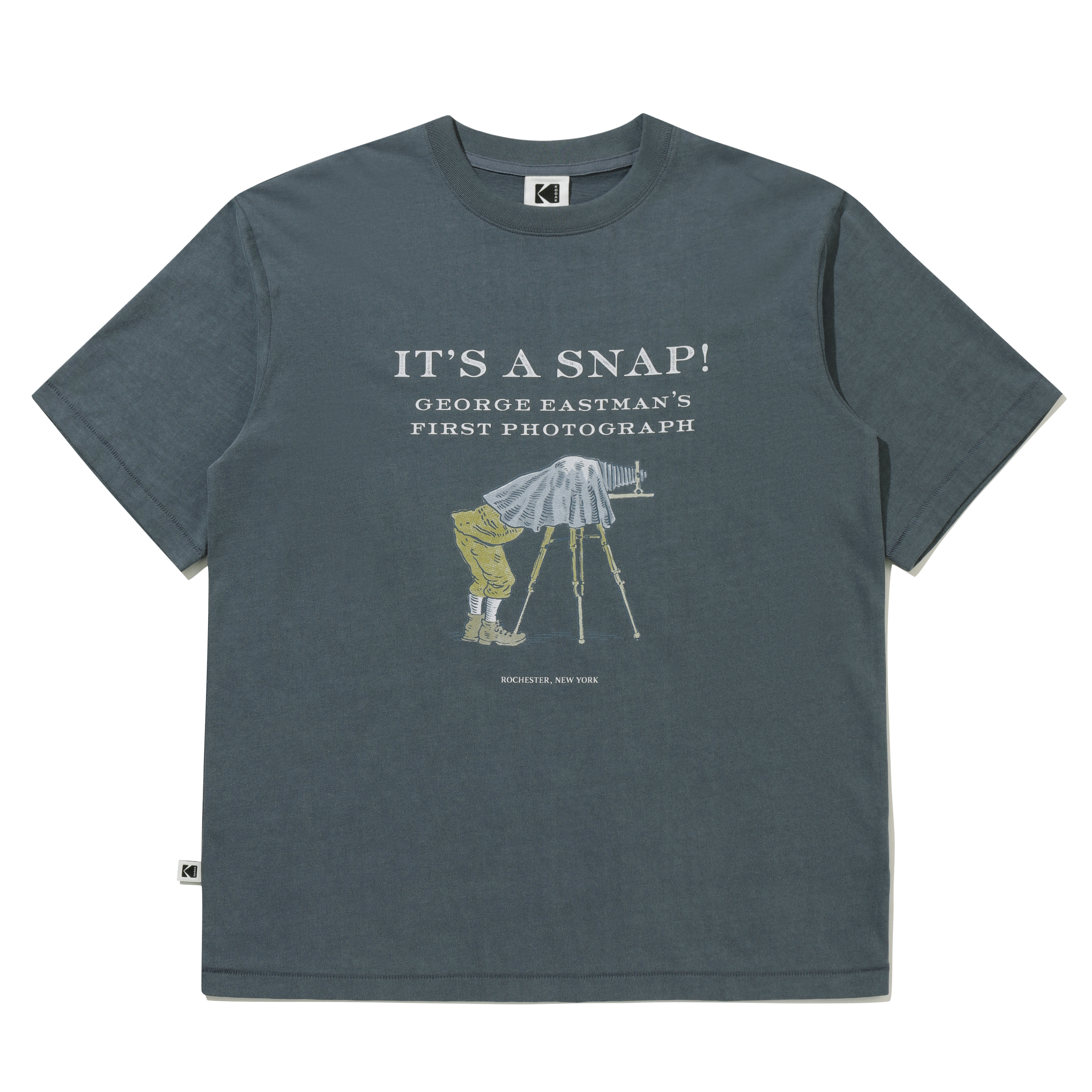 ヘリテージ ジョージ・イーストマン ショートスリーブTシャツ【アイボリー】