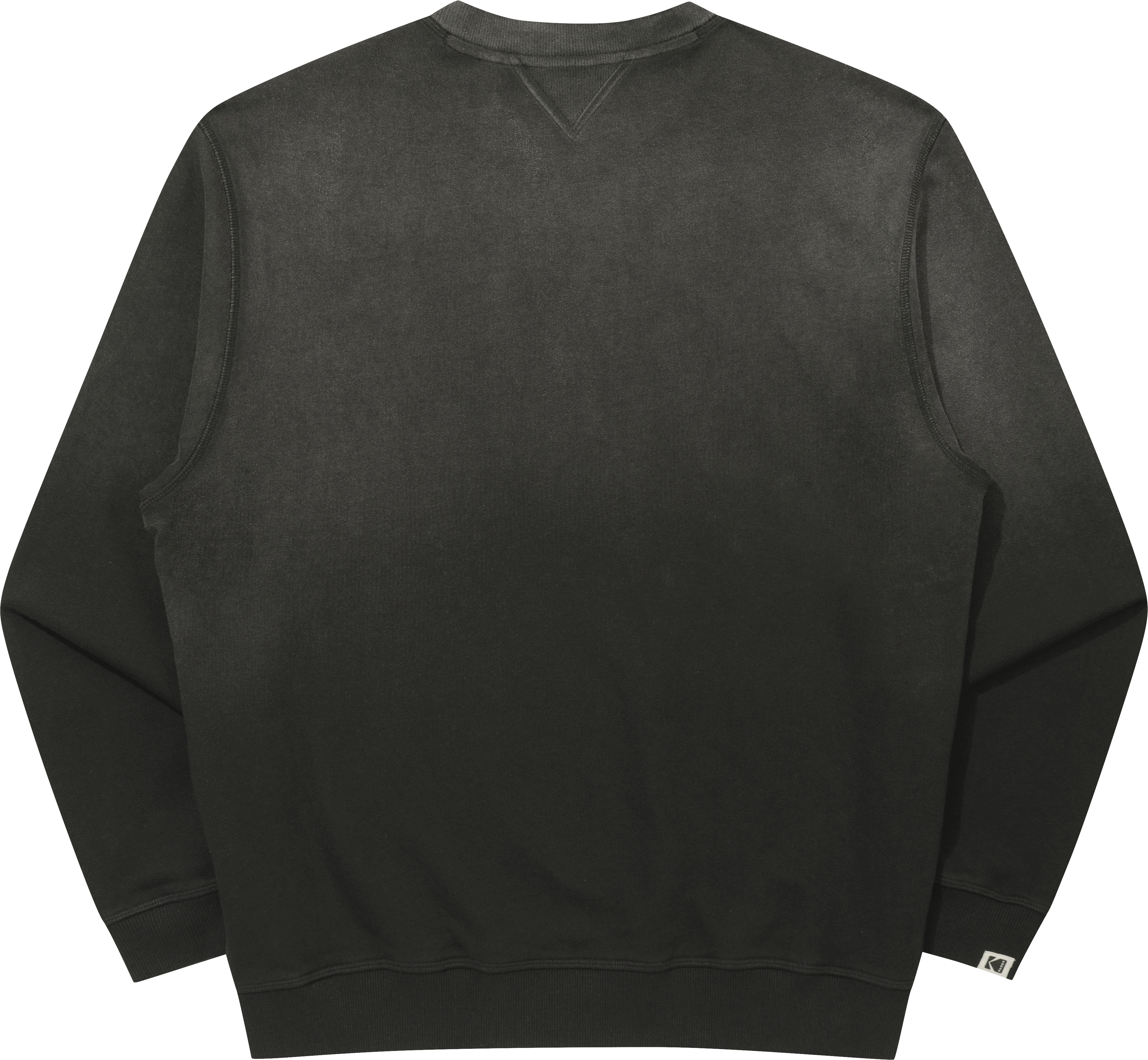 【予約商品】フラッシュウォッシュドブラッシュスウェット【チャコール】
