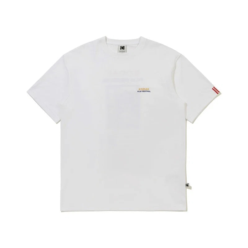 【予約】コダック フィルムフェスティバルモーメント半袖Tシャツ【ホワイト】