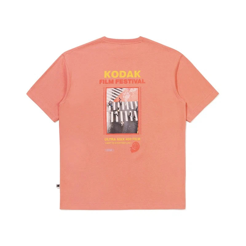 【予約】コダック フィルムフェスティバルモーメント半袖Tシャツ【ホワイト】