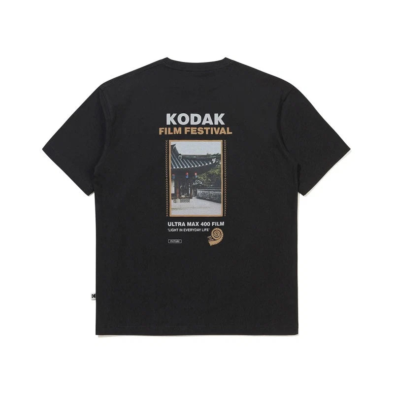【予約】コダック フィルムフェスティバルモーメント半袖Tシャツ【ホワイト】