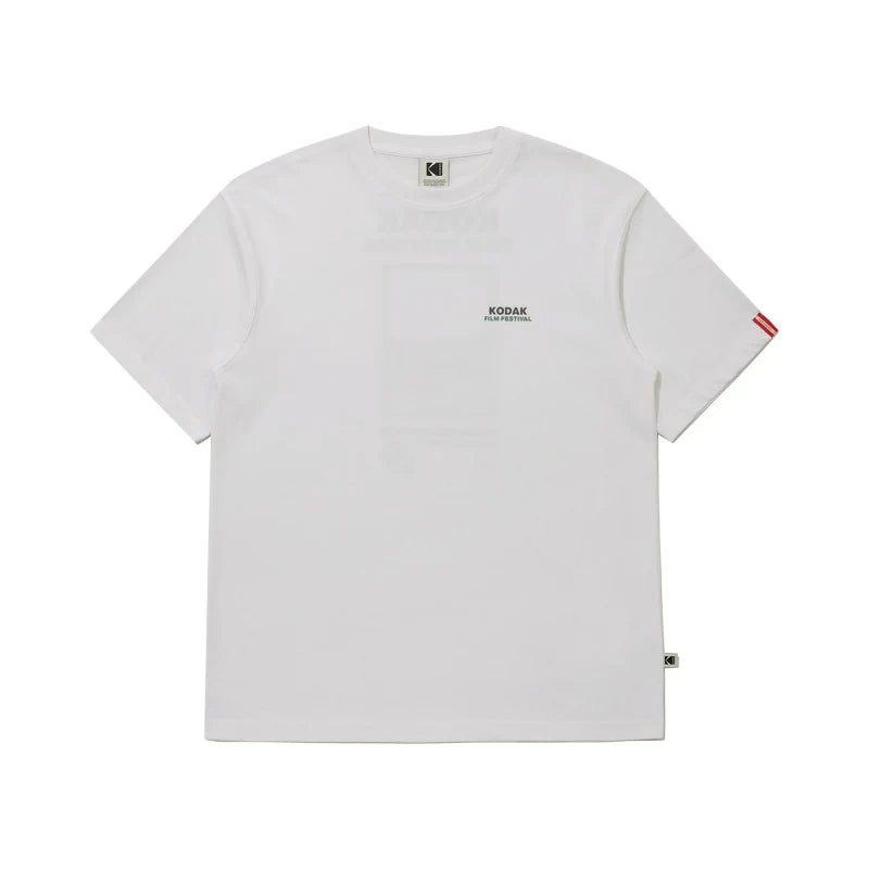 【予約】コダック フィルムフェスティバルパノラマ半袖Tシャツ【ブラック】