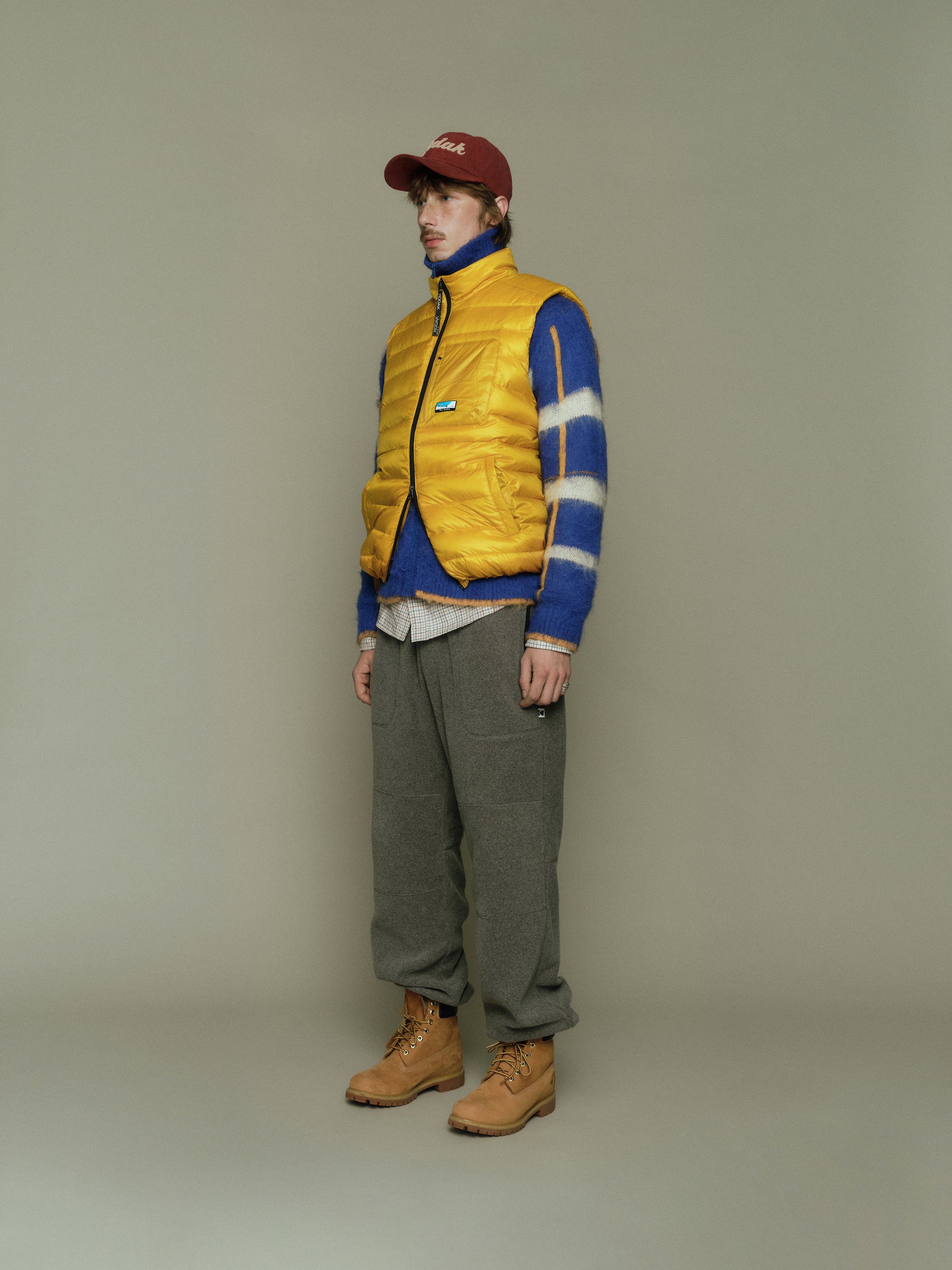 カララマライトウェイトグースダウンベスト【ブラック】