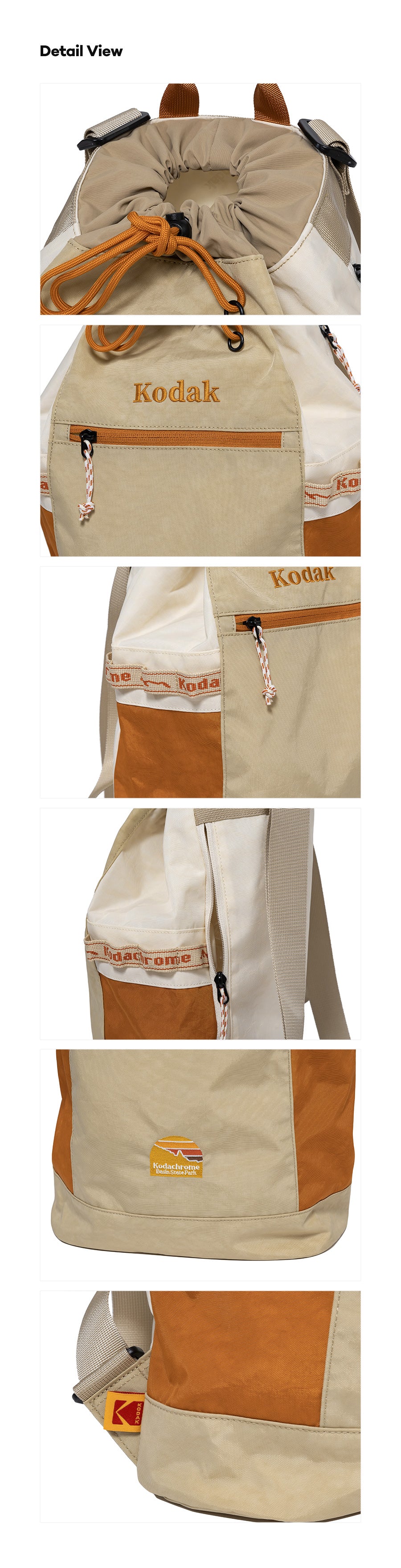 コダクロームバケットバックパック【ブラック】