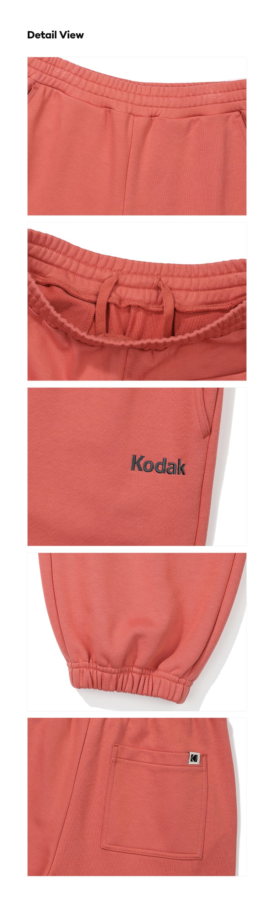 モノグラムジョガーパンツ【ブラック】